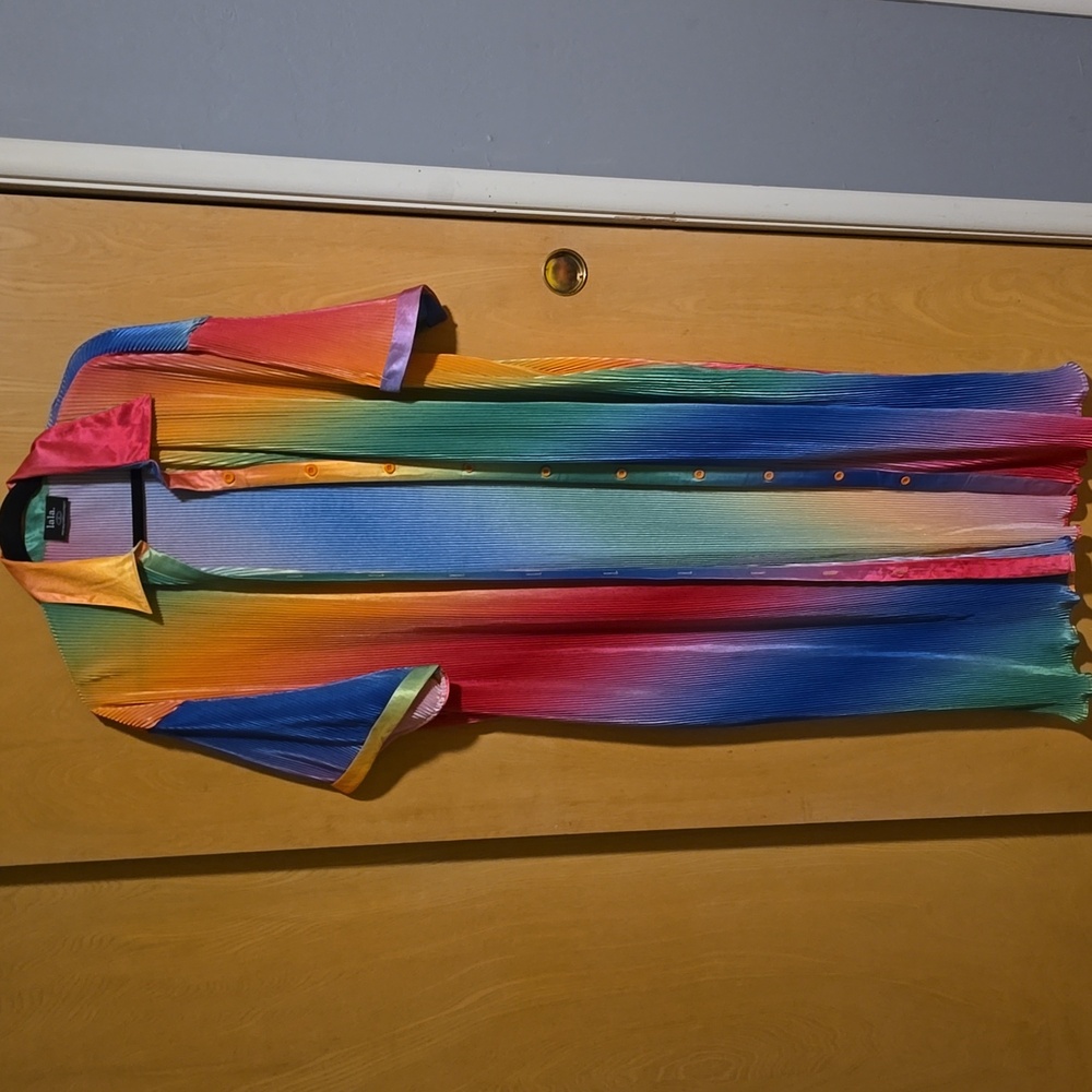 LaLa Long Rainbow Coat